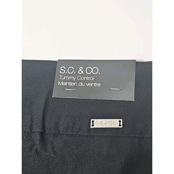 NEW S.C. & CO. Women's Tummy Control Pants, Black, Size 8 - Picture 5 of 10